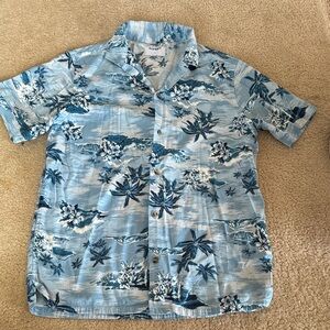 Old Navy Tropical Blue Men's Shirt